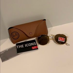 NWT Ray Ban Round Metal 50mm